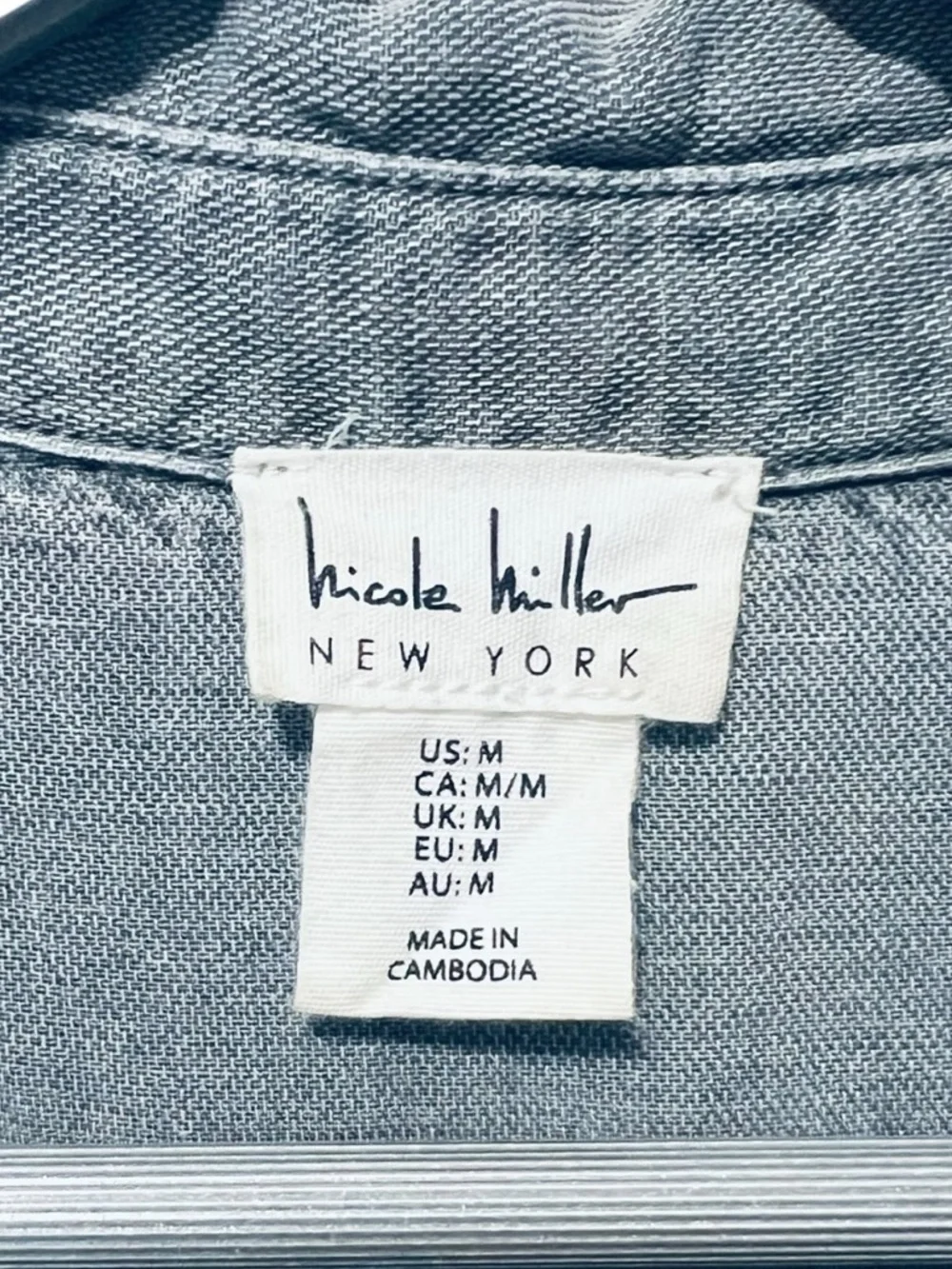 Nicole Miller New York Linen Lyocell Utility Romper – Medium